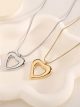 Collar colgante corazón