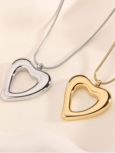 Collar colgante corazón 2