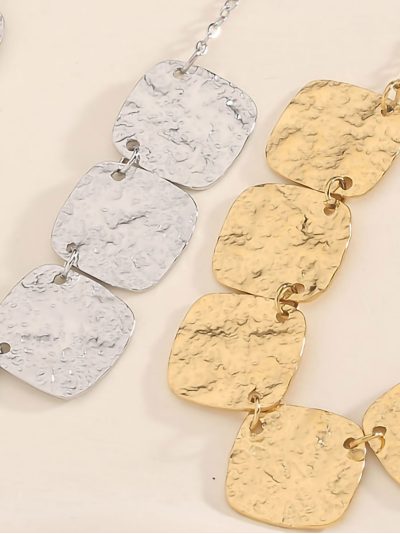 Collar medallas martilladas 2