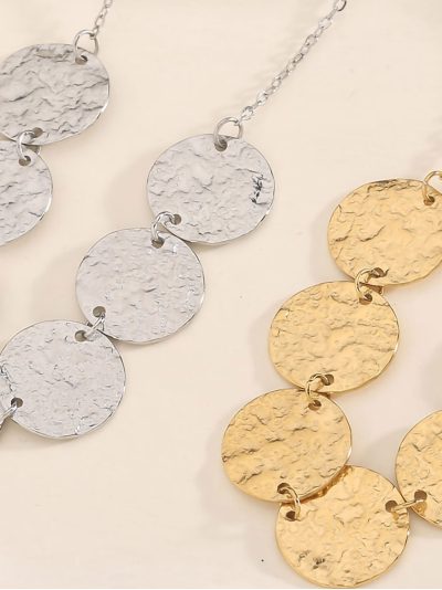 Collana medaglie martellate 2