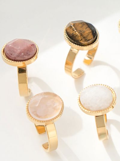 Anillo efecto piedra 2