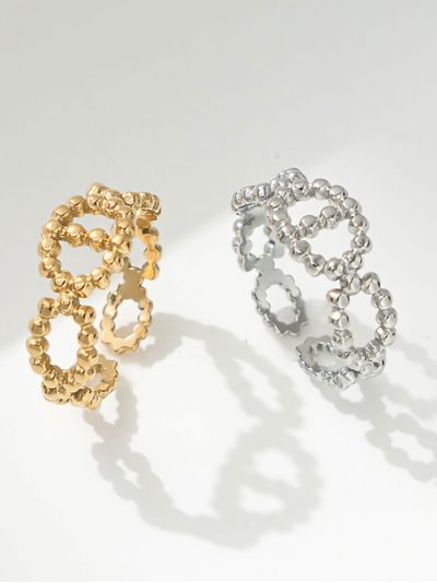 Anillo texturizado 2