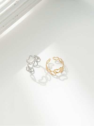 Anillo corazones