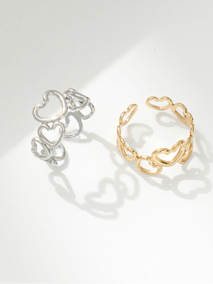Anillo corazones