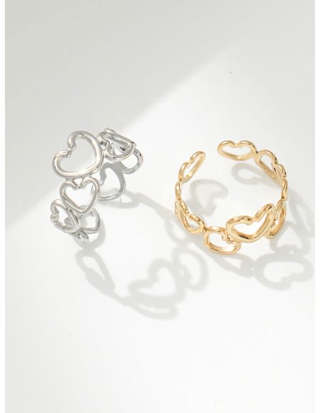 Anillo corazones