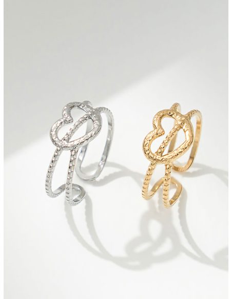 Anillo corazón