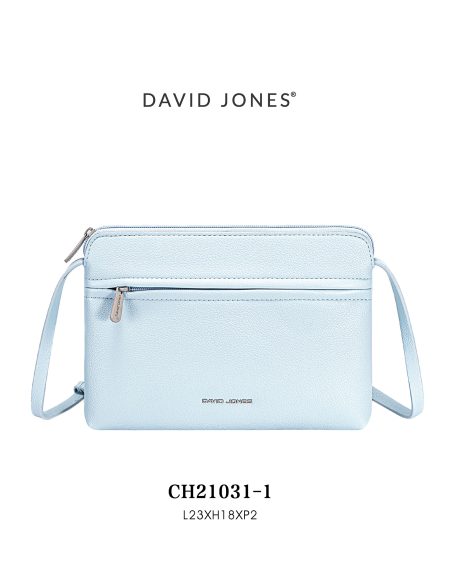 Borsa a tracolla compatta con tasca frontale