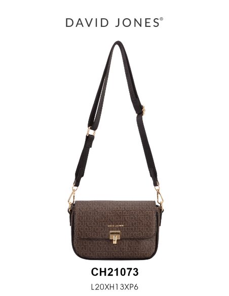 Bolso bandolera solapa y hebilla