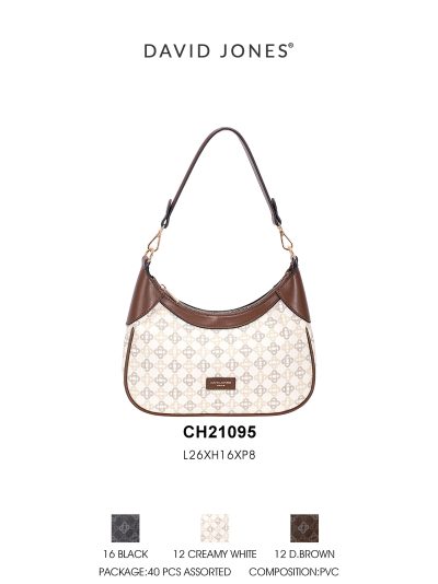 Bolso hobo con estampado y ribetes en contraste 2