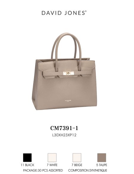 Bolso de mano detalle de hebilla