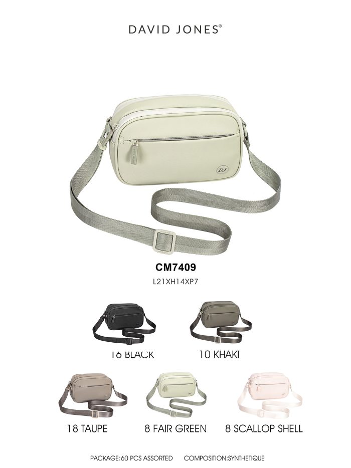 Bolso bandolera bolsillo frontal