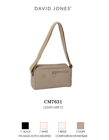 Sac bandoulière poches