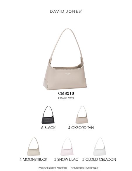 Bolso de hombro minimalista