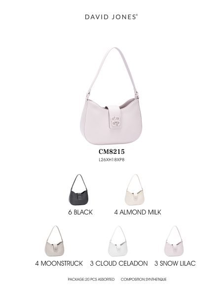 Bolso de hombro detalle de hebilla