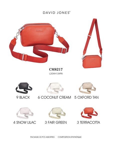 Borsa a tracolla doppia zip