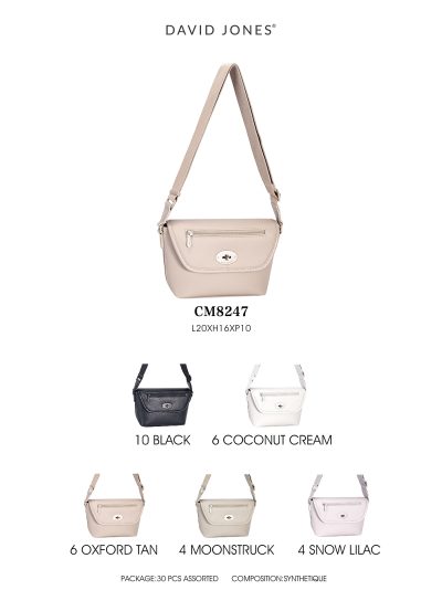 Bolso bandolera solapa y bolsillo con cremallera 2