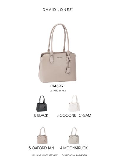 Bolso tote minimal llavero colgante 2