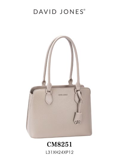Bolso tote minimal llavero colgante