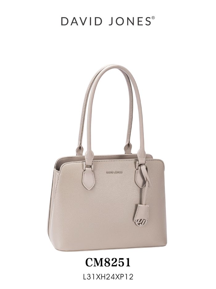 Bolso tote minimal llavero colgante