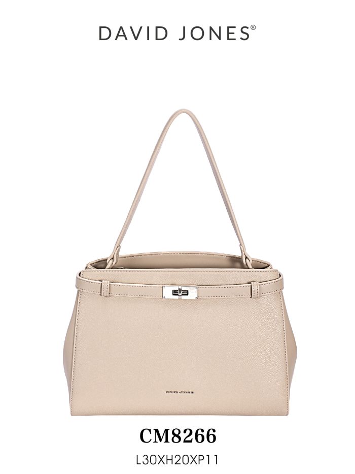 Bolso de hombro cierre giratorio