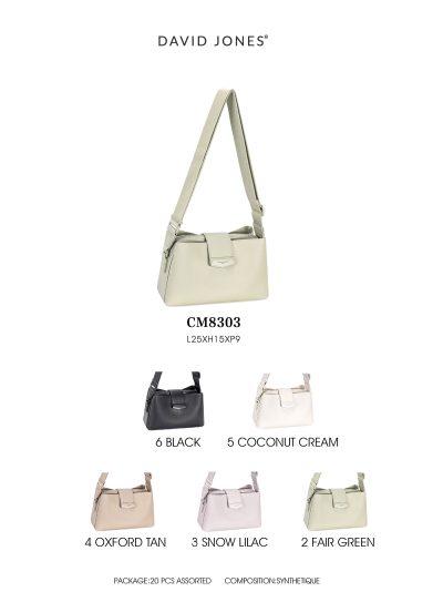 Bolso bandolera con cierre de lengüeta 2