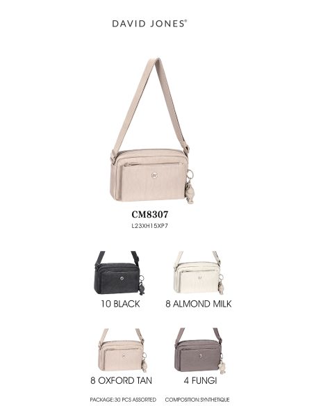 Bolso bandolera bolsillos con llavero