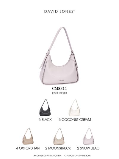 Bolso hobo de hombro minimalista 2