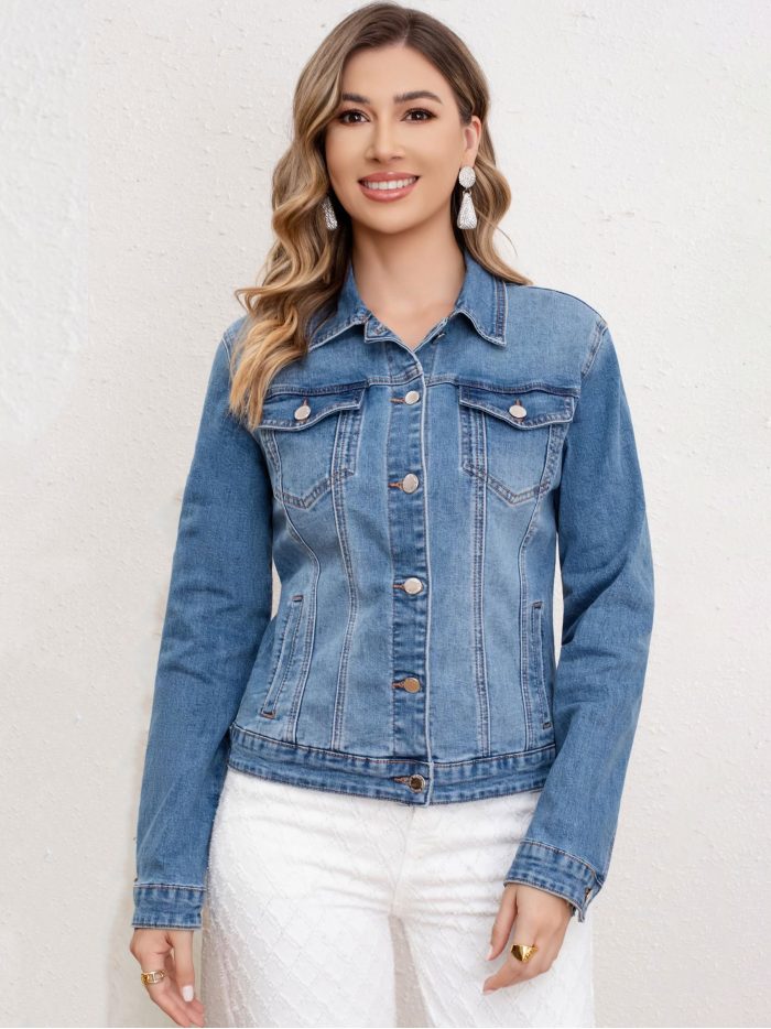 Basic Denimjacke