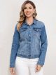 Basic Denimjacke