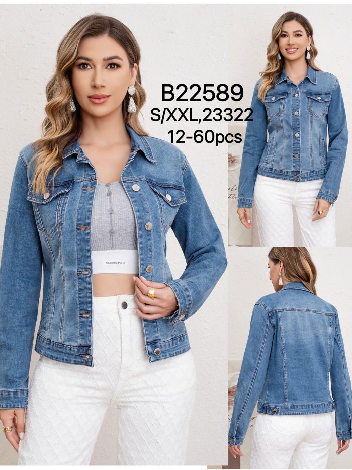 Basic Denimjacke
