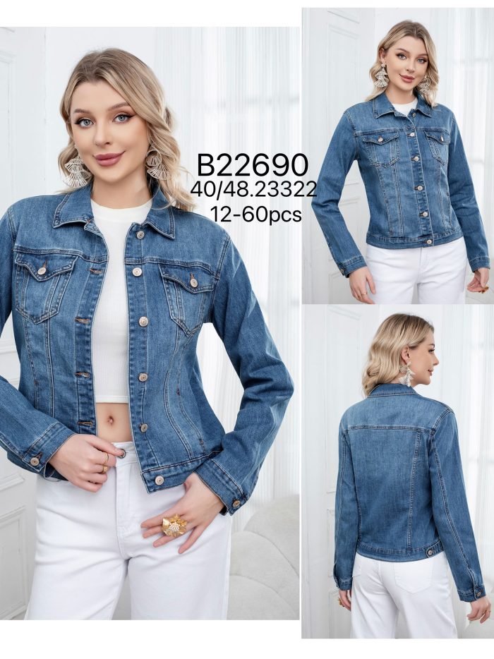 Veste en jean basique