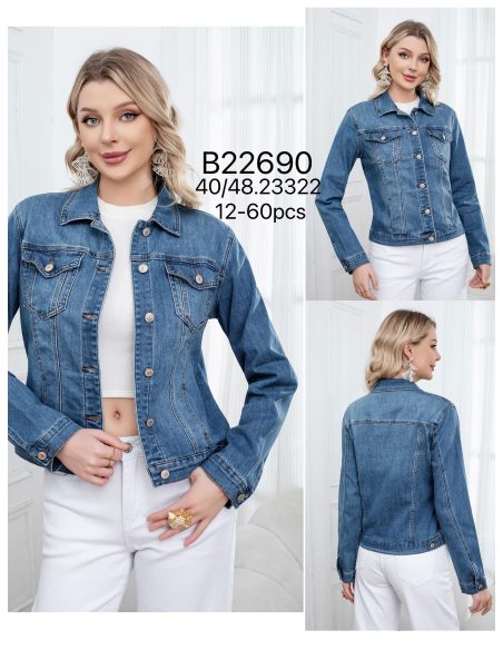 Veste en jean basique