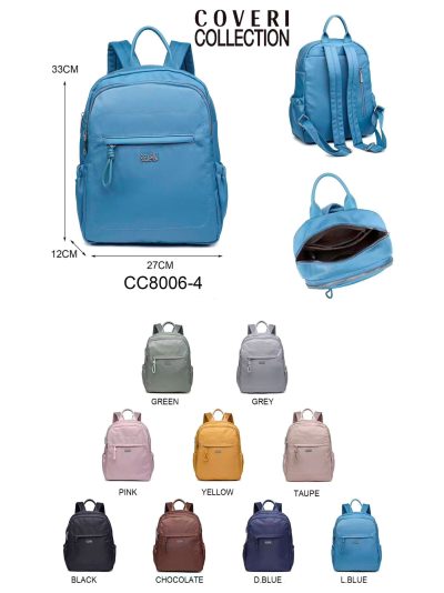 Mochila nylon bolsillos 2