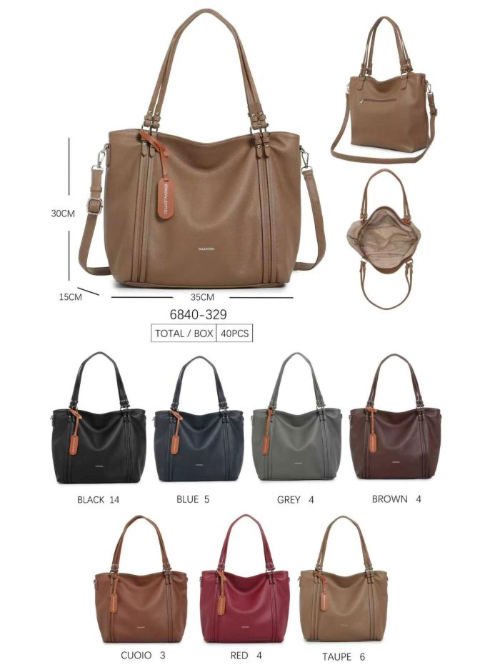 Bolsa shopper efeito pele detalhe duplo.