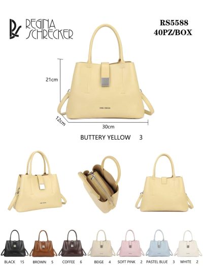 Bolso de mano asa doble y cierre de hebilla 2