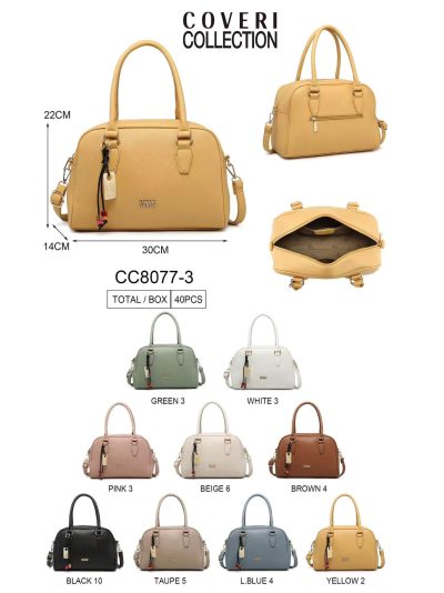 Bolso bowling detalle colgante 2