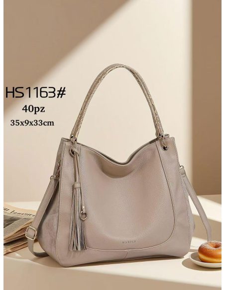 Bolso hobo colgante borla