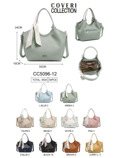 Bolso de hombro detalle pañuelo 2