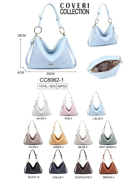 Bolso hobo asa de anillas