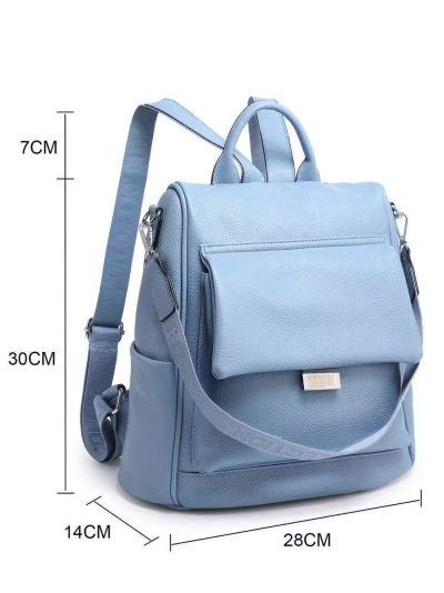 Mochila antirrobo con solapa