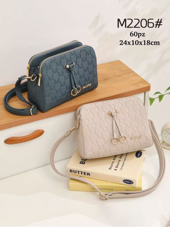 Sac bandoulière détail anneaux