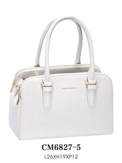 Bolso bowling con doble asa