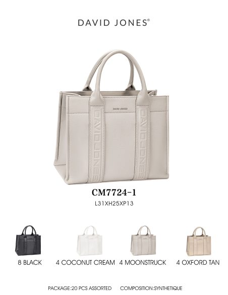 Borsa tote con logo in rilievo