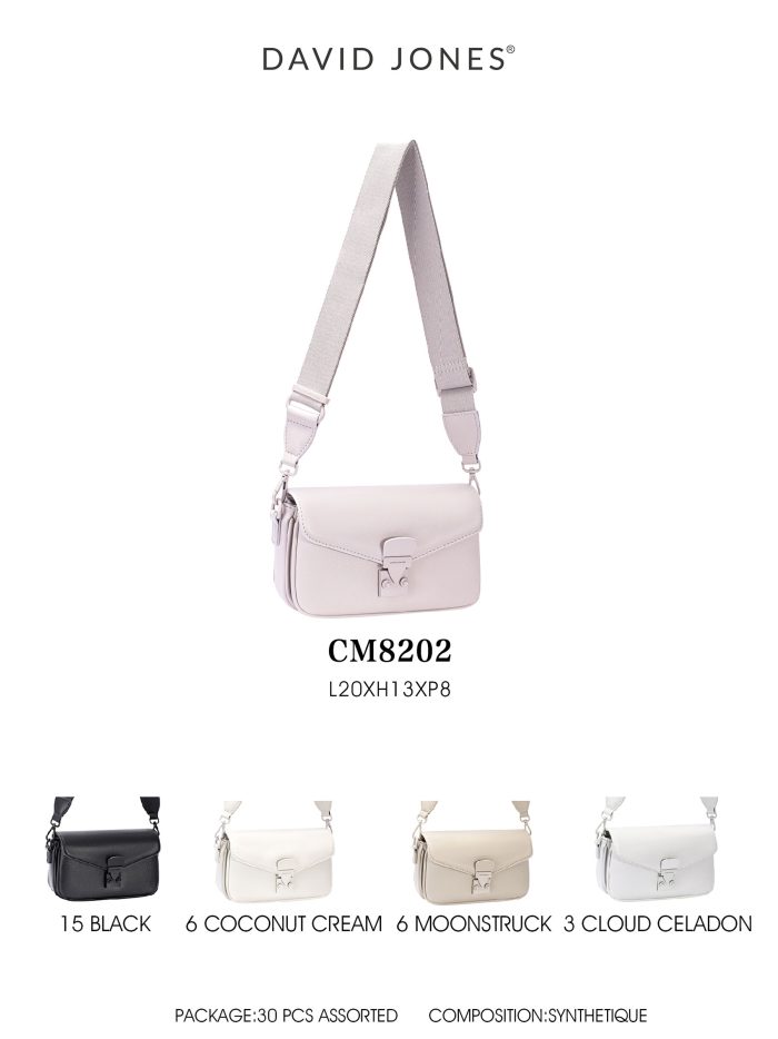 Bolso bandolera mini cierre metálico