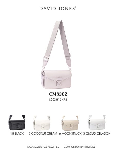 Bolso bandolera mini cierre metálico