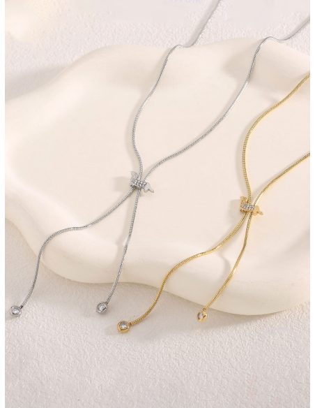 Collar perro salchicha con circonitas