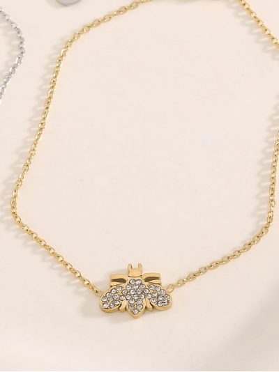 Pulsera abeja con circonitas 2