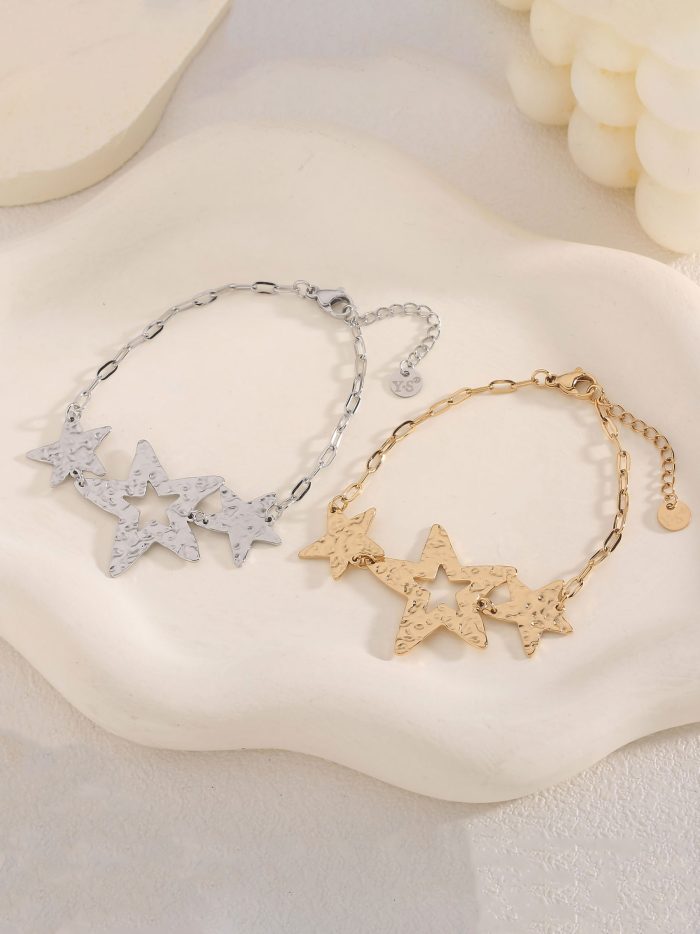 Pulsera estrellas textura