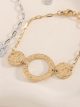 Bracelet anneaux texture