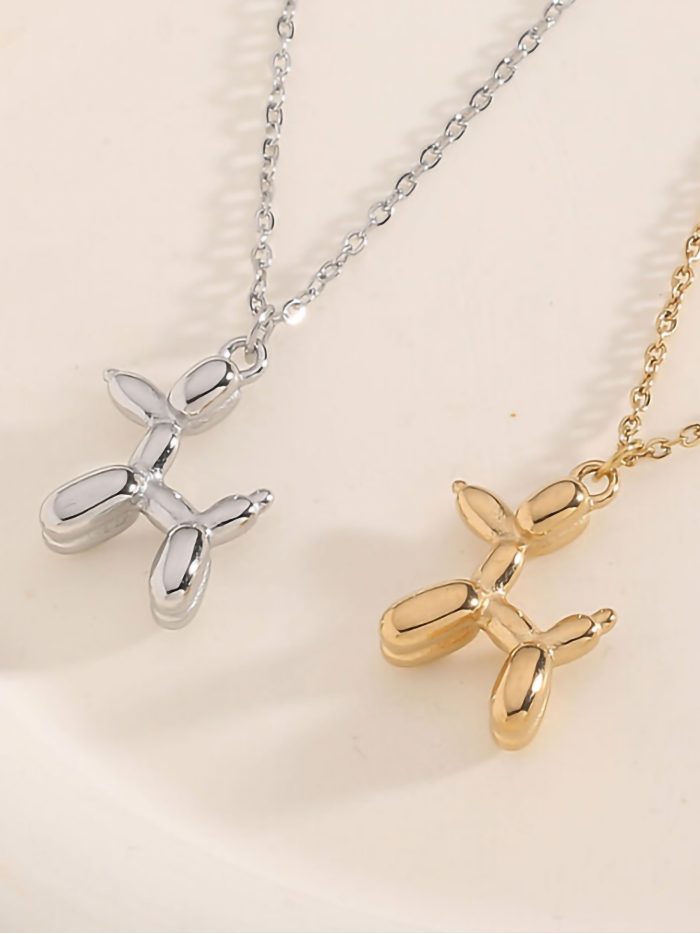 Anhänger Hunde Luftballon Halskette